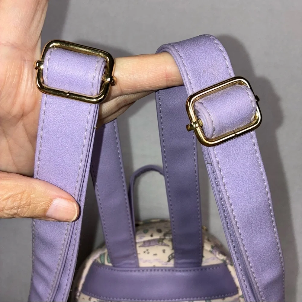 Disney X Loungefly Alice In Wonderland Lavender Map Mini Backpack *READ DESCRIP